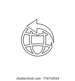 World delivery icon