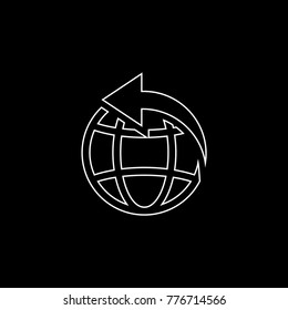 World delivery icon