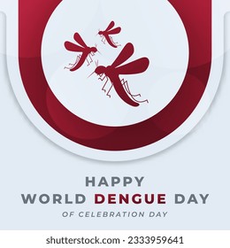 World Dengue Day Celebration Vector Design Illustration for Background, Poster, Banner, Advertising, Greeting Card