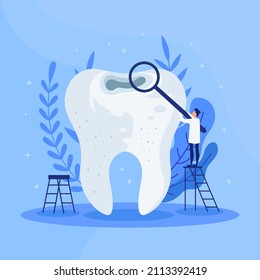 world dentist day background vector illustration. dental clinic logos.