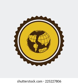 world design over white background, vector illustration