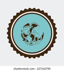 World design over white background, vector illustration