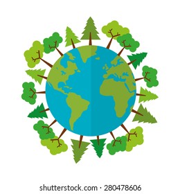World design over white background, vector illustration.