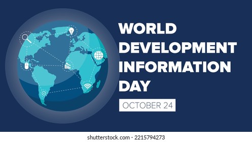 World Development Information Day Banner Design 