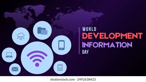 Día Mundial de la Información sobre el Desarrollo, campaña o celebración Anuncio 