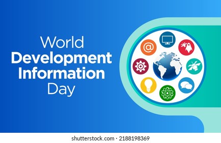 World Development Information day is observed every year on October 24, to draw the attention of the world to development problems and the need to strengthen international cooperation to solve them