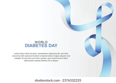 World Diabetes Day background. Health Awareness. Vector illustration.