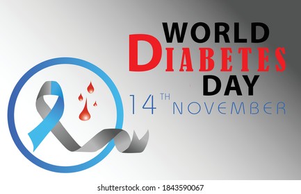 World Diabetes Day Banner Or Vector Design