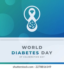 World Diabetes Day Celebration Vector Design Illustration for Background, Poster, Banner, Advertising, Greeting Card