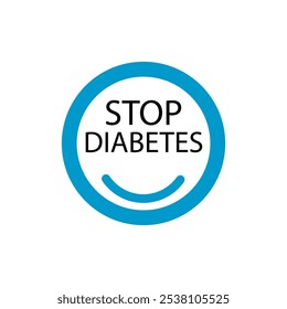 world diabetes day concept. logo. illustration vector