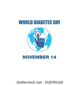 World Diabetes Day design vector