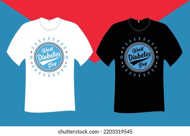 World Diabetes Day T Shirt Design