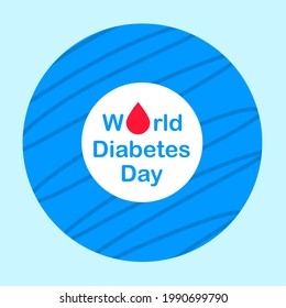 Día mundial de la diabetes Es un día que hace que los seres humanos sean conscientes de los peligros de la obesidad. Comer alimentos nutritivos puede ayudarle a mantenerse sano. Evite el azúcar o los alimentos salados.
