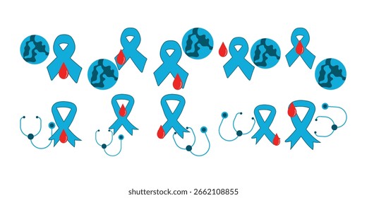 World Diabetes Day Vector Collection