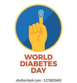 world diabetes day vector design illustration for card, poster and banner