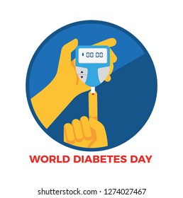 world diabetes day vector design illustration for card, poster and banner