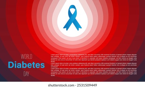 World diabetes day, vector illustration.