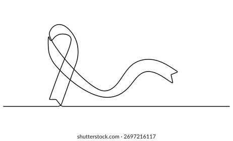 World diabetes day vector image design illustration stock illustration, World diabetes continuous one line drawing style. World diabetes day concept. Single line draw. Minimalist, Editable outline