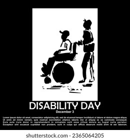 World Disability Day, Poster and banner