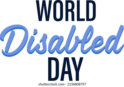 World Disabled Day Logo