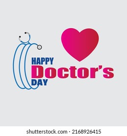 World Doctor's Day. simple and elegant design