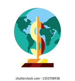 world dollar sign