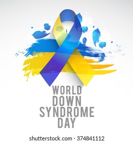 World Down Syndrome Day.