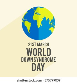 World Down Syndrome Day.