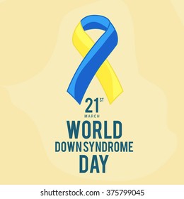 World Down Syndrome Day.