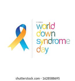 World Down Syndrome Day illustrator template