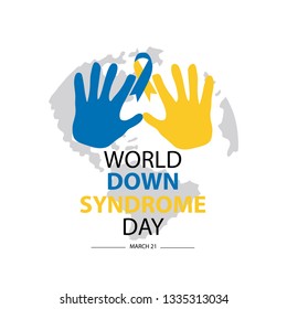 World Down Syndrome Day. March  21