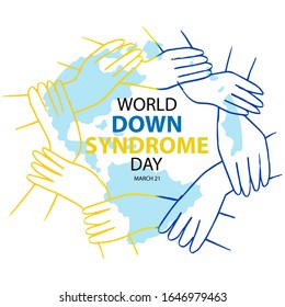 World Down Syndrome Day. March 21