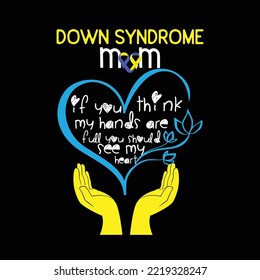 world down syndrome day printable vector design