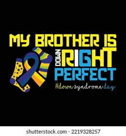 world down syndrome day printable vector design