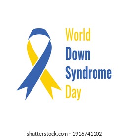 world down syndrome day vector illustration