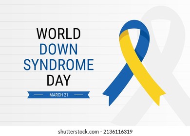 World Down Syndrome Day Vector Illustration Stock Vector (Royalty Free ...