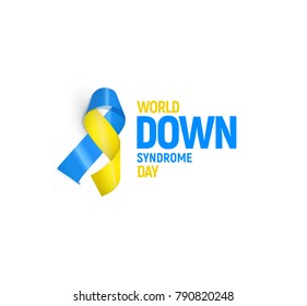 World down syndrome day, vector illustration template.