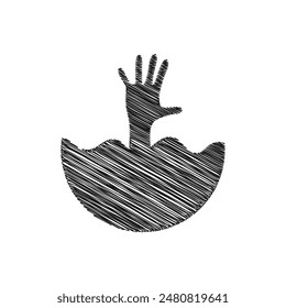 World Drowning Prevention Day Hand Drawing Vector