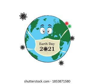 World Earth Day 2021 Illustrator Design.