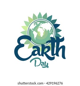 World Earth day campaign poster