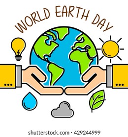 World Earth Day Campaign poster