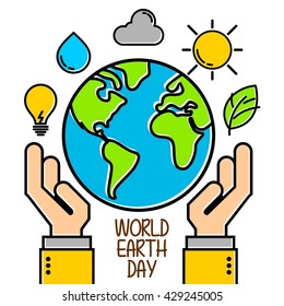 World Earth Day Campaign poster