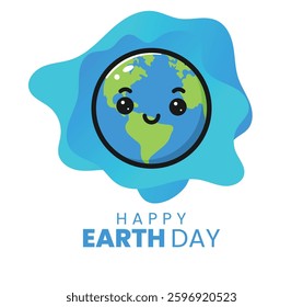 World earth day concept banner background vector.