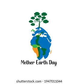 world earth day concept. illustration vector