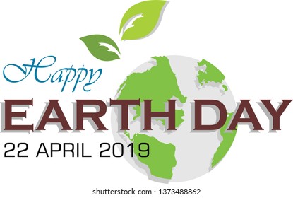 World Earth day concept. Save the Earth concept. April 22 - Vector