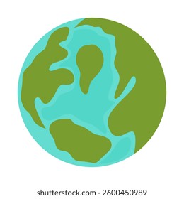 World Earth Day, Globe Illustration