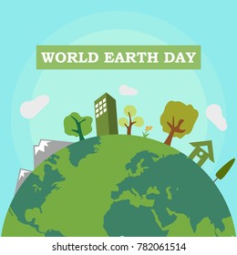 World Earth Day Illustration