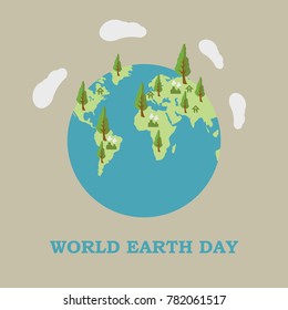 World Earth Day Illustration