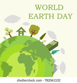 World Earth Day Illustration