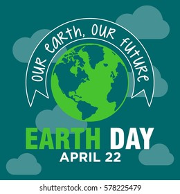 world earth day illustration vector templates